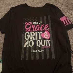 black christian shirt